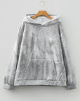 Plus Size Camo Woodland Oversize Hoodie