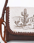 American Darling Crossbody Hair-On Genuine Leather Women Bag Western Handbag Purse