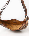 American Darling Small Crossbody Hand Tool Genuine Leather Women Bag Western Handbag Purse