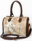 American Darling Duffel Bag Beautifully Hair on Genuine Leather women bag