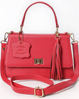 Never Mind Crossbody Fringes Genuine Leather Women Bag Western Handbag Purse