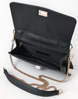 Never Mind Crossbody Fringes Genuine Leather Women Bag Western Handbag Purse