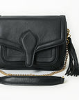 Never Mind Crossbody Genuine Leather Women Bag Western Handbag Purse