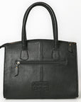 Hand Tooled Genuine Leather Tote Bag For Women Western Style