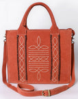 American Darling Tote Genuine Suede Leather women bag western handbag purse