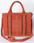 American Darling Tote Genuine Suede Leather women bag western handbag