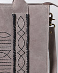 American Darling Tote Genuine Suede Leather women bag western handbag purse