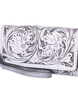 American Darling Clutch Hand Tooled Genuine Leather women bag western handbag purse