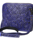 American Darling Cross Body Hand Tooled Genuine Leather women bag western handbag purse