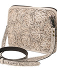 American Darling Cross Body Hand Tooled Genuine Leather women bag western handbag purse