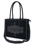 American Darling Tote Genuine Suede Leather Women Bag Western Handbag Purse