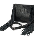 American Darling Cross Body I Crocodile Embossed Genuine Leather Women Bag Western Handbag Purse