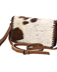 American Darling ORGANISER Upcycled Wool Genuine Leather women bag western handbag purse