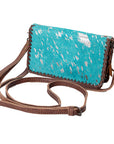 American Darling ORGANISER Upcycled Wool Genuine Leather women bag western handbag purse