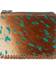 American Darling Coin Purse Hair-On Genuine Leather Western Women Bag Handbag Purse | Western Coin Purse | Travel Coin Purse | College Coin Purse | Casual Coin Purse |