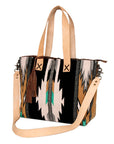 American Darling Tote Saddle Blanket Genuine Leather Women Bag Western Handbag Purse