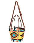 American Darling Hand Tooled Hair On Genuine Leather Women Bag Western Handbag Purse
