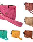 American Darling Card-Holder Genuine Leather women bag western handbag purse