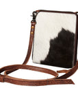 American Darling Hair On Genuine Leather Women Bag Western Handbag Purse