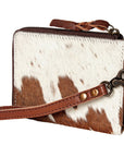 American Darling Hair On Genuine Leather Women Bag Western Handbag Purse