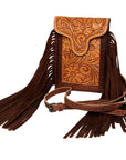 American Darling Hair On Genuine Leather Women Bag Western Handbag Purse