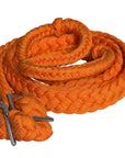 1" X 8Ft Hilason Braided Poly Barrel Horse Racing Flat Reins