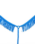 Horse Breast Collar Flat Braided Paracord With Fringes By Hilason