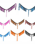 Hilason Horse Flat Braided Paracord Crystal Fringes Breast Collar