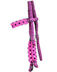 Horse Bridle Headstall Flat Braided Paracord Hilason