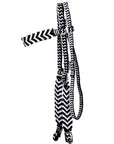 Horse Bridle Headstall Flat Braided Paracord Hilason