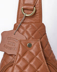 Never Mind Sling Genuine Leather Women Bag Western Handbag Purse