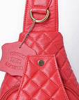 Never Mind Sling Genuine Leather Women Bag Western Handbag Purse