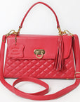 Never Mind Western Cross Body Genuine Leather Handbag Purse Wallet Bag For Women Girls