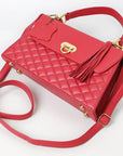 Never Mind Western Cross Body Genuine Leather Handbag Purse Wallet Bag For Women Girls