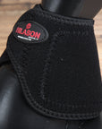 Hilason Western Horse No Turn Bell Boots Leg Protection Durable Black Small