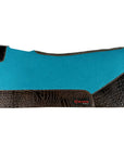 32X30 In Hilason Western Felt Horse Saddle Pad W/ Croc Leather Border