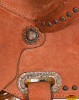 Hilason Western Horse Barrel Racing Wooden Tree American Leather Saddle
