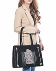 American Darling Tote Genuine Suede Leather Women Bag Western Handbag