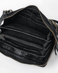 Spaghetti Western Wallet Genuine Leather Women Bag Western Handbag Purse