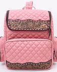 American Darling Backpack Beautifully Quilted Genuine Leather women bag