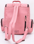 American Darling Backpack Beautifully Quilted Genuine Leather women bag