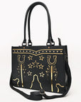 American Darling Tote Beautifully full grain Genuine Leather women handbag