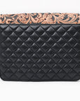 American Darling Envelope Bag Beautifully Hand Tooled Leather women