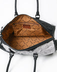 American Darling Duffle bag Beautifully Hair On Leather women Handbag