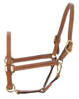 Hilason Western Horse Comfortable & Flexible Halter 3/4 In Width Genuine Leather