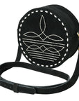 American Darling Canteen Genuine Suede Leather women bag western handbag purse