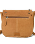 American Darling Genuine Suede Leather Cross body Bag - Fringe, Embroidery & Concho Eco-Friendly Vegetable Tanned Purse