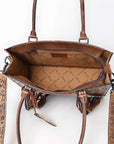 American Darling Tote Hand Tooled Saddle Blanket Genuine Leather women bag western handbag purse