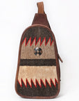 American Darling Sling Saddle Blanket Genuine Leather women bag western handbag purse