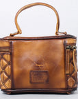 American Darling Jewelry Case Genuine Vintage Leather Women Bag Western Handbag